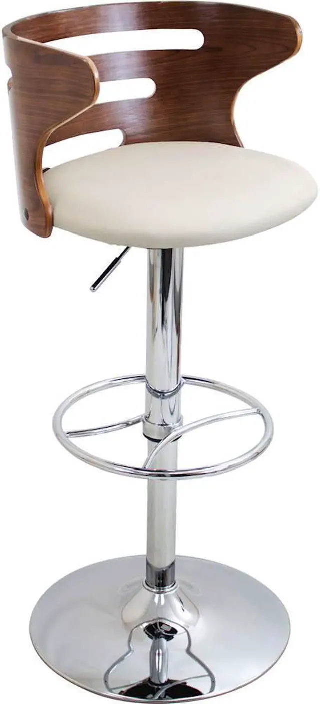 Alt view image 7 of 10 - Lumisource Cosi Barstool - White