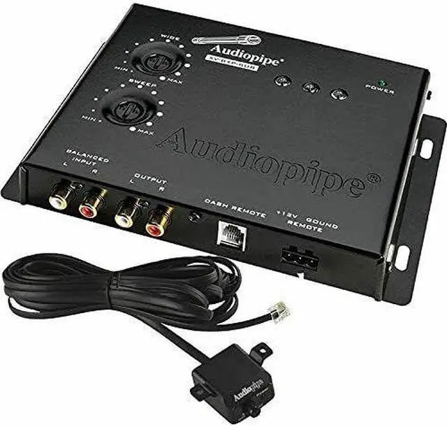 Alt view image 5 of 10 - Audiopipe XVBXPSUB 13.5 volt Digital Bass Driver with Remote Bass Knob