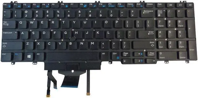 Main image of Backlit Keyboard for Dell Precision 7530 7540 7730 7740 Laptops - Replace part number  266YW