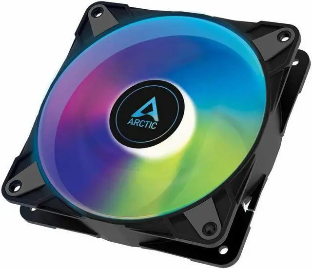 Alt view image 11 of 15 - ARCTIC ACFAN00231A P12 PWM PST A-RGB 0dB - 120 mm PWM case Fan Optimized for Static Pressure, case Fan, semi-Passive: 0-2000 RPM, 5V 3 pin ARGB LED, Single Fan - Black