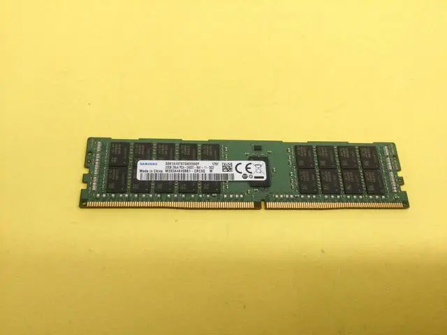 Alt view image 4 of 9 - Samsung 32GB DDR4 SDRAM Memory Module - 32 GB (1 x 32 GB) - DDR4 SDRAM - 2400 MHz DDR4-2400/PC4-19200 - 1.20 V - ECC - Registered - 288-pin - DIMM