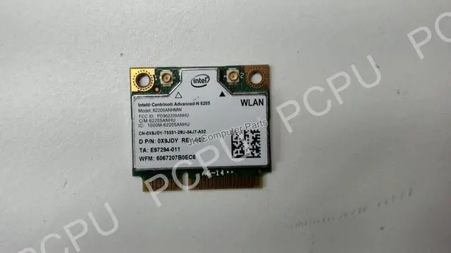 Alt view image 6 of 10 - Dell Latitude E6320 13.3" Laptop Wifi Wireless Card 62205ANHMW X9JDY 0X9JDY