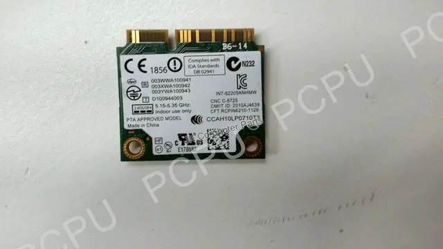 Alt view image 7 of 10 - Dell Latitude E6320 13.3" Laptop Wifi Wireless Card 62205ANHMW X9JDY 0X9JDY