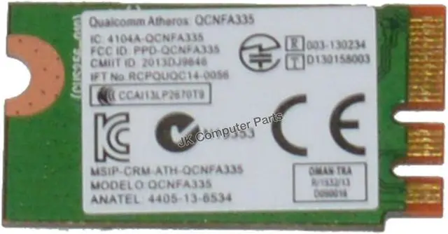 Alt view image 4 of 5 - Genuine Dell DW1707 WiFi Wireless Bluetooth 4.0 Mini PCI-E Card JY0YN 0JY0YN