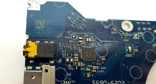 Alt view image 3 of 8 - Dell Latitude 7410 Daughterboard Circuit Board Usb Audio Ls-J264P Wp85P 0Wp85P