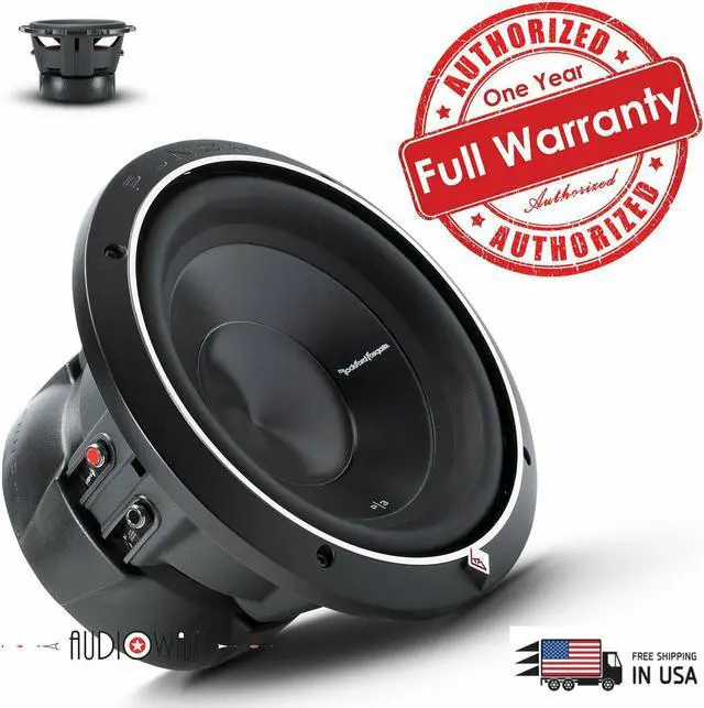 Alt view image 15 of 20 - ROCKFORD FOSGATE P3D4-10 10" 1000W DVC Car Audio Subwoofer Sub Woofer P3D410