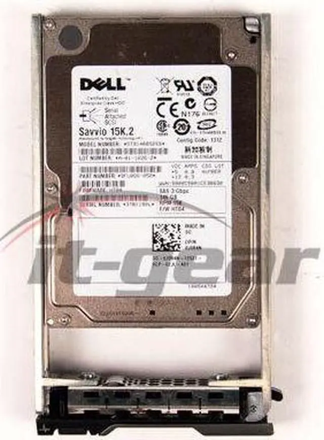 Alt view image 5 of 6 - Dell J084N 146GB 15000 RPM SAS 6Gb/s 2.5" Internal Notebook Hard Drive