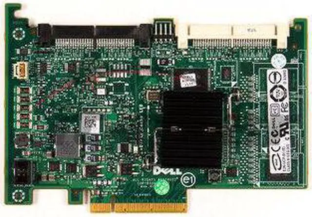 Alt view image 13 of 15 - DELL H726F  Perc 6 I Dual Channel Pciexpress Integrated Sas Raid Controller For Poweredge 2950 2970 1950 (No Battery Amp Cable)