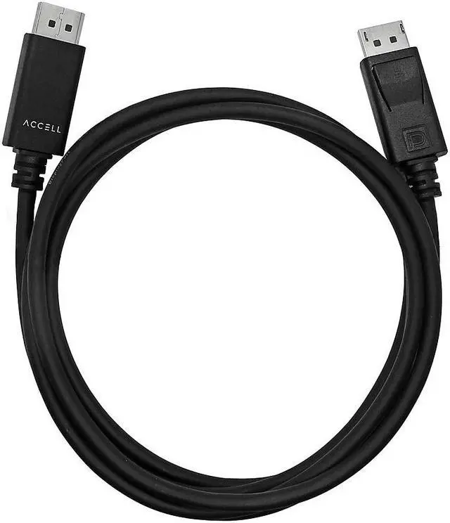 Alt view image 6 of 9 - Accell B088C-013B-23 DisplayPort to DisplayPort Version 1.4 Cable, 13ft / 4m, poly bag, Black