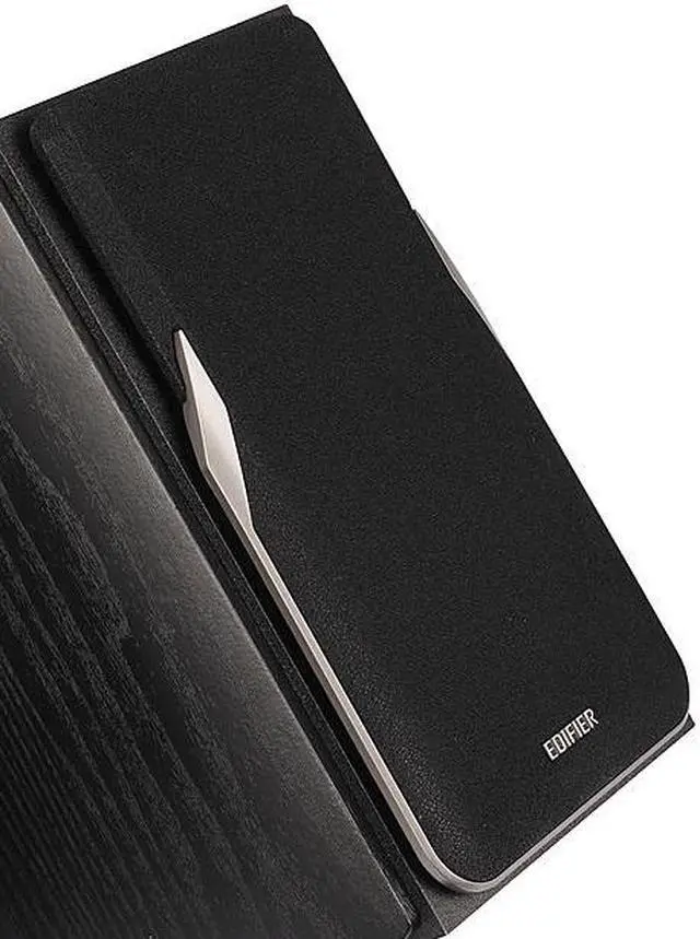 Alt view image 10 of 12 - Edifier R1380T Powered Bookshelf Speakers, 2.0 Stereo Active Near Field Monitors, Studio Monitor Speaker, 42 Watts RMS - Black (Pair)