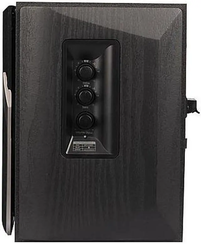 Alt view image 12 of 12 - Edifier R1380T Powered Bookshelf Speakers, 2.0 Stereo Active Near Field Monitors, Studio Monitor Speaker, 42 Watts RMS - Black (Pair)