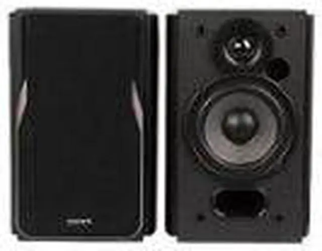 Alt view image 8 of 12 - Edifier R1380T Powered Bookshelf Speakers, 2.0 Stereo Active Near Field Monitors, Studio Monitor Speaker, 42 Watts RMS - Black (Pair)