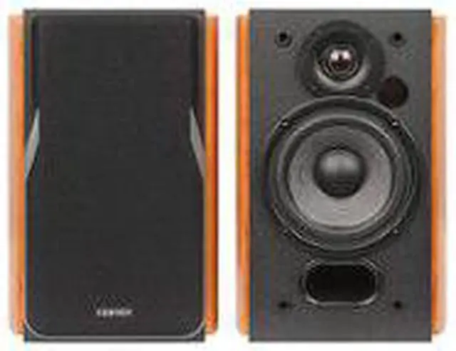 Alt view image 8 of 14 - Edifier R1380DB Active Bluetooth Bookshelf Speakers - Optical/Coaxial Input - 2.0 Wireless Studio Monitor Speaker - 42W RMS - Wood