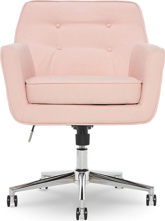 Serta ashland task chair blush online pink