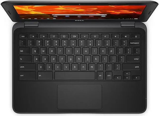 Alt view image 17 of 20 - Dell Chromebook 11 3000 3100 11.6" Rugged Chromebook - HD - 1366 x 768 - Intel Celeron N4020 Dual-core (2 Core) - 4 GB RAM - 16 GB Flash Memory - Chrome OS - English (US) Keyboard - 14 Hour Batte