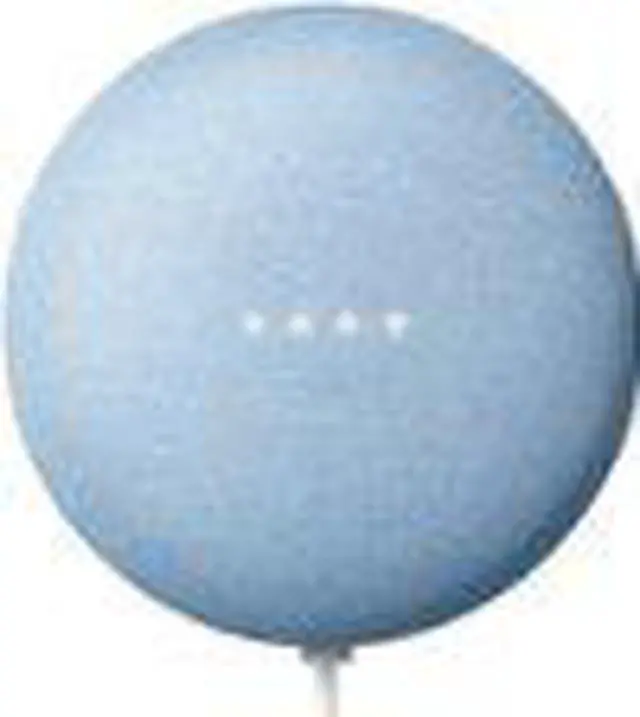 Alt view image 9 of 18 - Google Nest Mini Sky - Dual Front-firing Speakers - Built in Chromecast - 360-degree Sound - Voice Match Technology - Bluetooth? 5.0