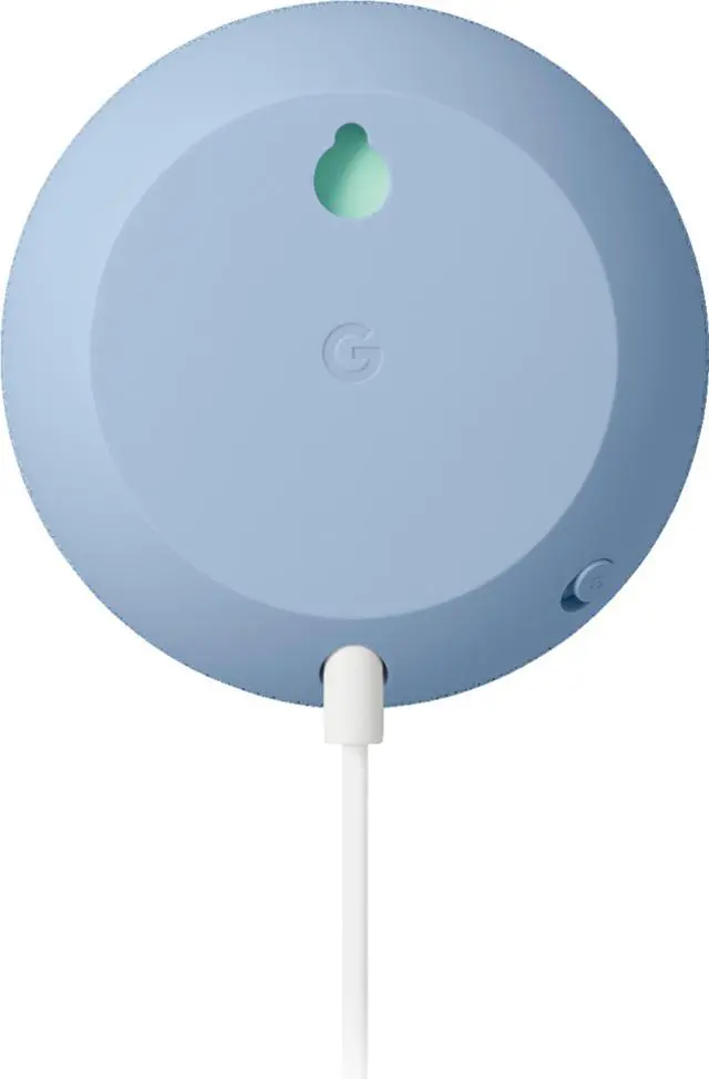 Alt view image 13 of 18 - Google Nest Mini Sky - Dual Front-firing Speakers - Built in Chromecast - 360-degree Sound - Voice Match Technology - Bluetooth? 5.0