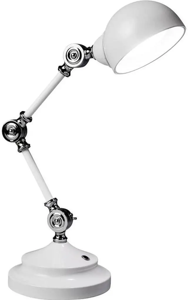 Alt view image 8 of 10 - OttLite F1485009-SHPR Wellness Series Revive LED Desk Lamp - 15.5" High - White