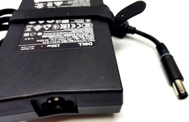 Alt view image 5 of 6 - Dell 130W 19.5V 7.4mm AC Power Adapter Charger LA130PM190-00 63P9N 063P9N