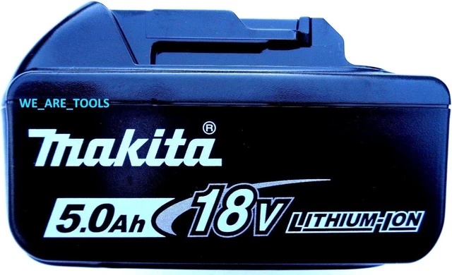 Alt view image 10 of 16 - Makita LXT®, Battery, Li-Ion, For Use With Makita 18V Cordless Tools, 5.0Ah