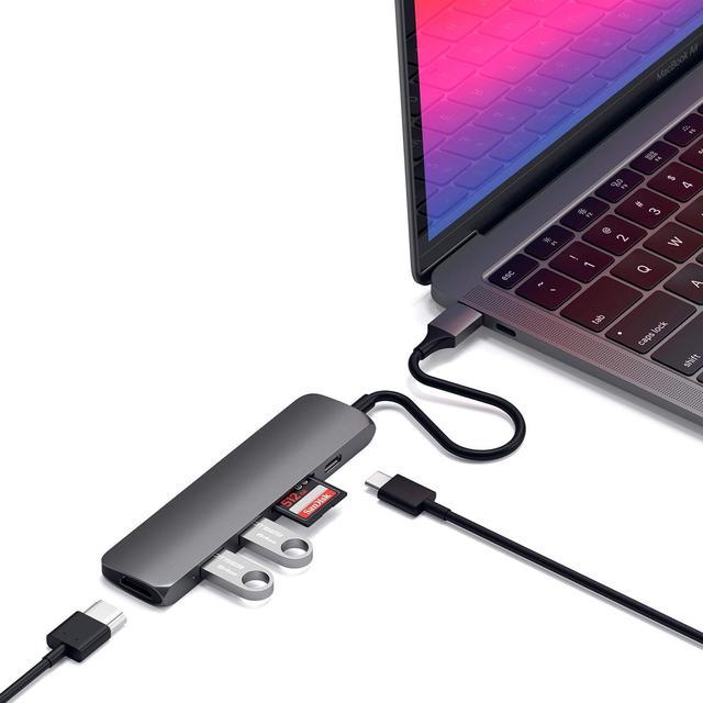 Hub usb c pour macbook air pro m1, adaptateur usb c mac dongle