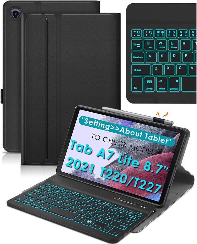 Zell Backlit Keyboard Case For Samsung Galaxy Tab A7 Lite 8.7