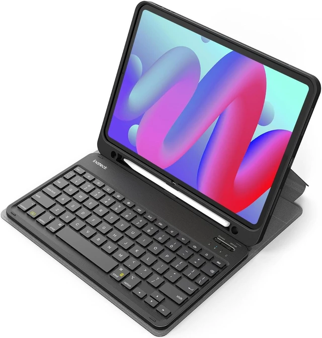 Main image of Zell Ipad 10Th Generation Case With Keyboard, Keyboard Case Compatible With Ipad 10Th Gen. 2022 10.9 Inch, Ipad Air 5/4 (2022/2020), Ipad Pro 11 Inch, With Pencil Holder, Detachable, Kb04002
