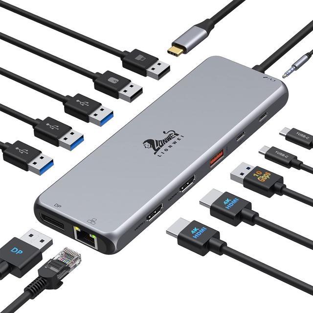 7in2 Space Gray New USB C Hub New | 7 Device Ports Adapter MacBook Air &  MacBook Pro