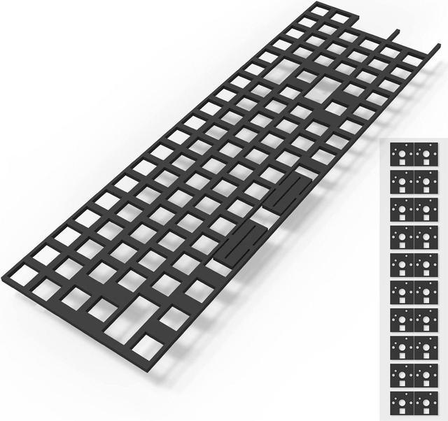 Zell Poron Keyboard Pcb Foam 96 Layout,Poron Switch Pads 120Pcs And Keyboard  Sound Dampeners For Custom Keyboard () 