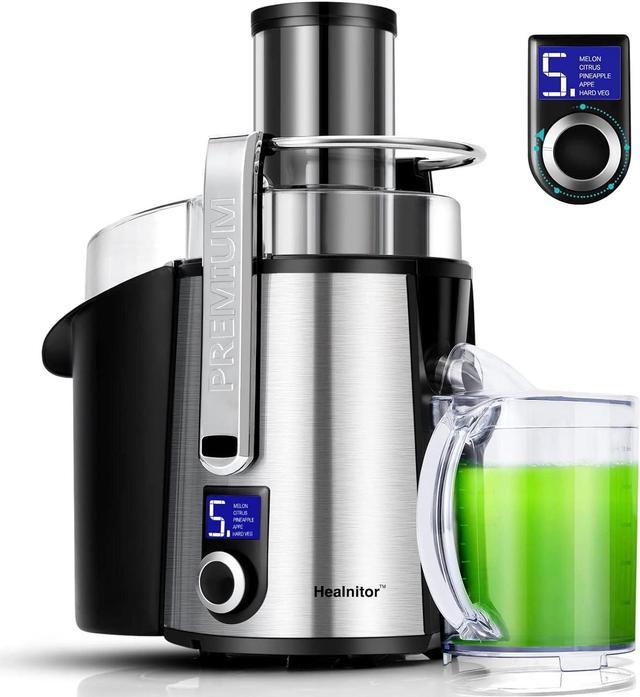 Centrifugal Juicer Machine for Vegetables Fruits - Juice Extractor Easy to  Clean