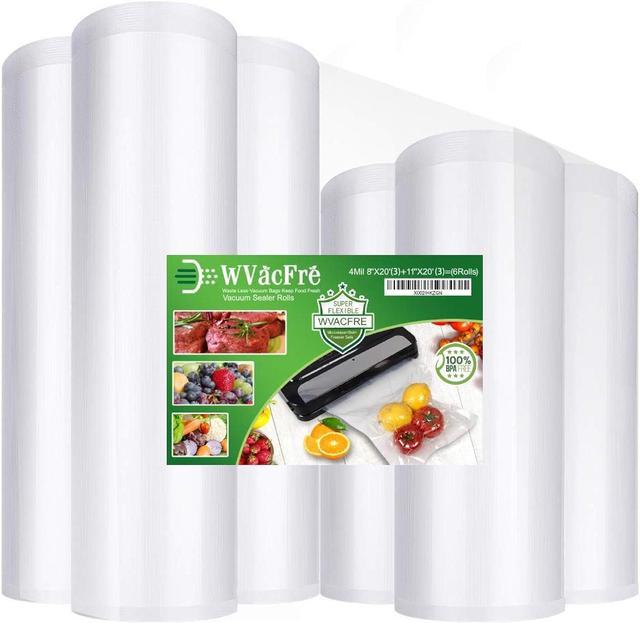 Plastic Embossed Vacuum Sealer Bags Roll with BPA Free for Food