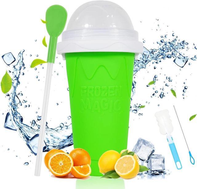 Slushie Cup Slushy Ice Maker Cup Travel Portable Double Layer