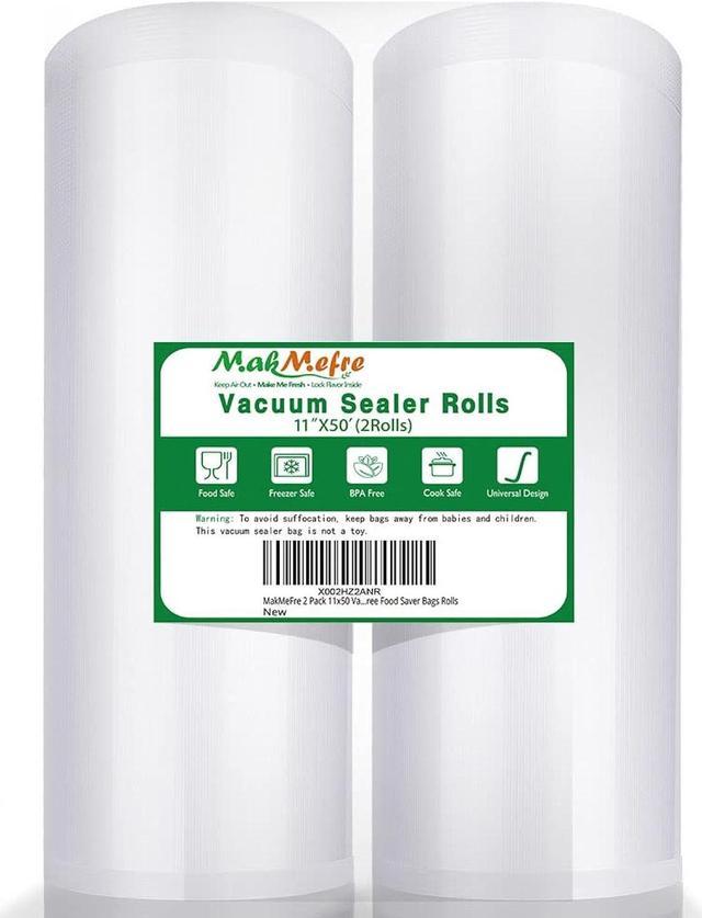 Vacuum Sealer Bags Rolls 2/4 pack Food Saver Seal a Meal BPA Free