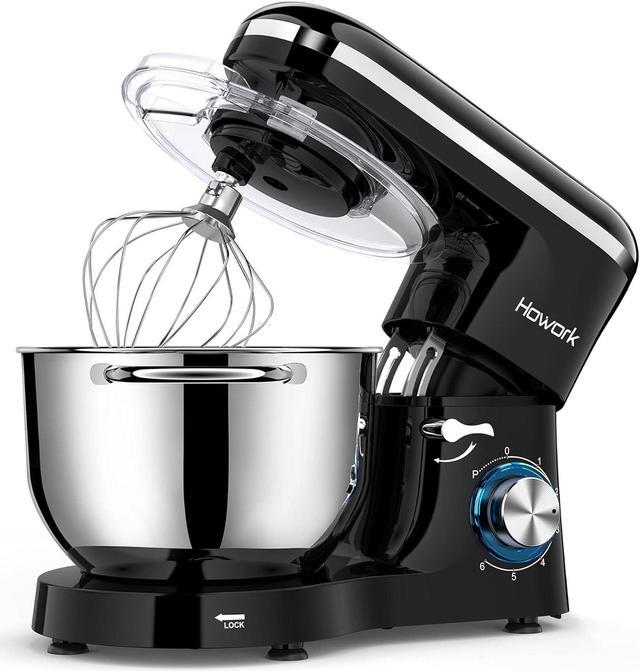 Zell Stand Mixer , 5.8 Qt Stainless Steel Mixer With Dough Hook