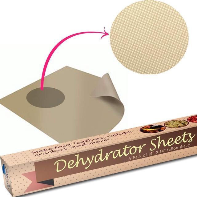 Zell Set Of 9 Dehydrator Sheets Baking Mat Teflon Dehydrator Sheet
