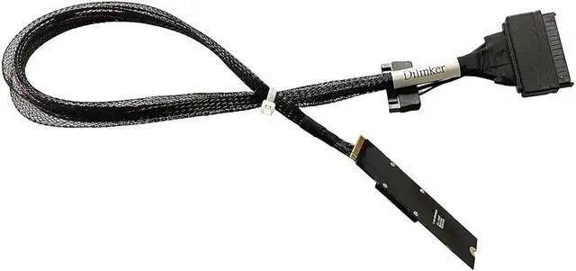 Main image of Zell M.2 To U.2 Nvme Ssd, Sff-8639 Drive To M.2 Host Adapter,U.2 Ssd Converter -With Power Cable(50Cm)