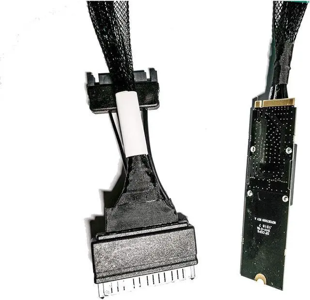 Alt view image 4 of 6 - Zell M.2 To U.2 Nvme Ssd, Sff-8639 Drive To M.2 Host Adapter,U.2 Ssd Converter -With Power Cable(50Cm)