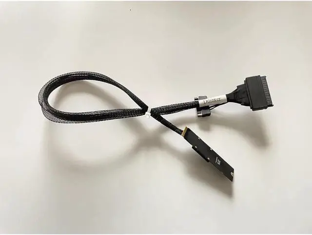 Alt view image 6 of 6 - Zell M.2 To U.2 Nvme Ssd, Sff-8639 Drive To M.2 Host Adapter,U.2 Ssd Converter -With Power Cable(50Cm)
