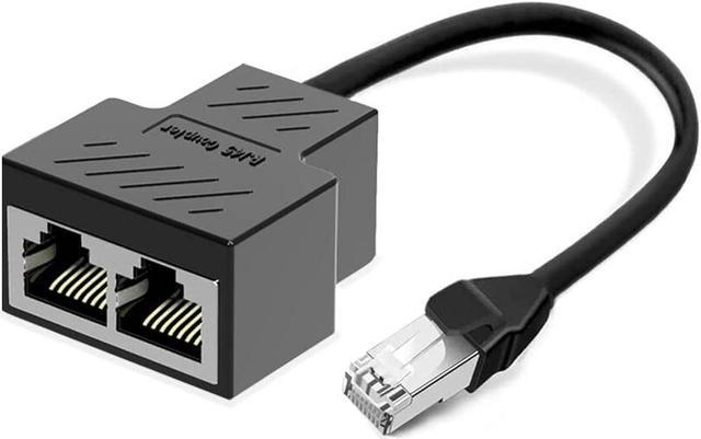 Cheap RJ45 Ethernet Splitter Cable Rj45 1 Male To 2 Female Port