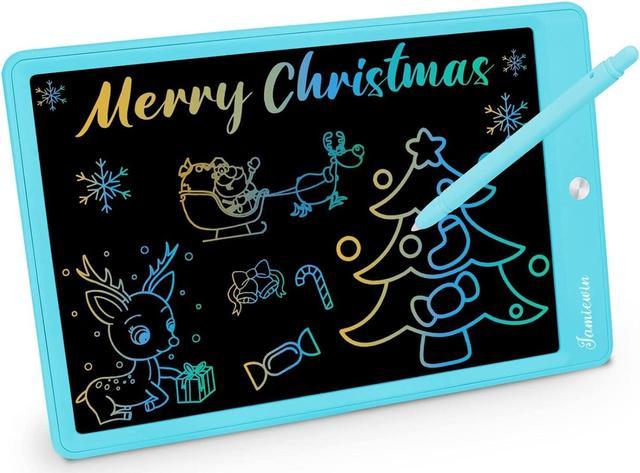 Zell Lcd Writing Tablet, Colorful Doodle Board Drawing Pad For