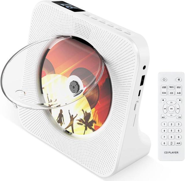 Portable Cd Player Bluetooth Speaker Stereo Cd Players Led Screen