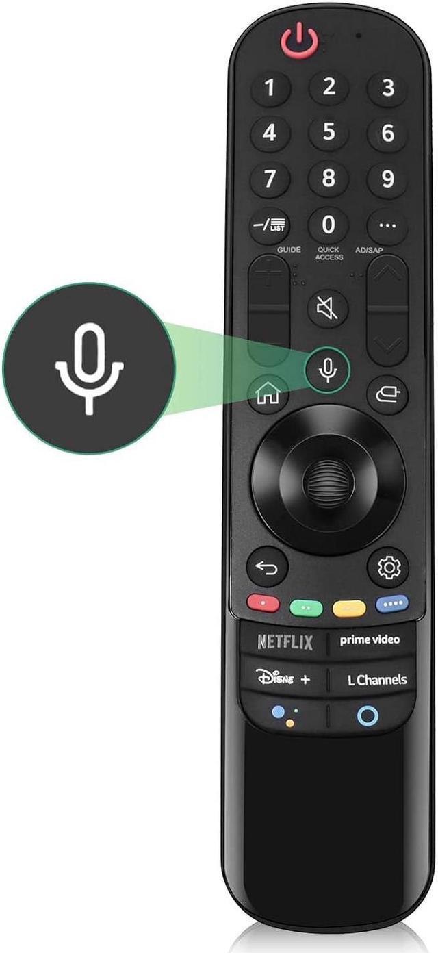 Buy 7 Seven Compatible Mr21ga LG Magic Remote for 4K Smart OLED 2021 Model  Original LG TV Remote Control with Bluetooth Voice Command Google Assistant  and Alexa Online at Best Prices in