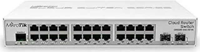 Alt view image 3 of 6 - MikroTik - CRS326-24G-2S+IN - Cloud Router Switch 326-24G-2S+RM with 800MHz CPU, 512MB RAM, 24x Gigabit LAN, 2x SFP+