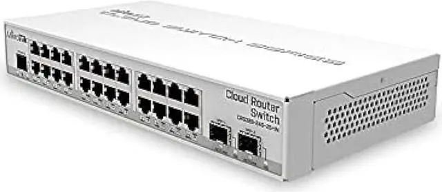 Alt view image 4 of 6 - MikroTik - CRS326-24G-2S+IN - Cloud Router Switch 326-24G-2S+RM with 800MHz CPU, 512MB RAM, 24x Gigabit LAN, 2x SFP+