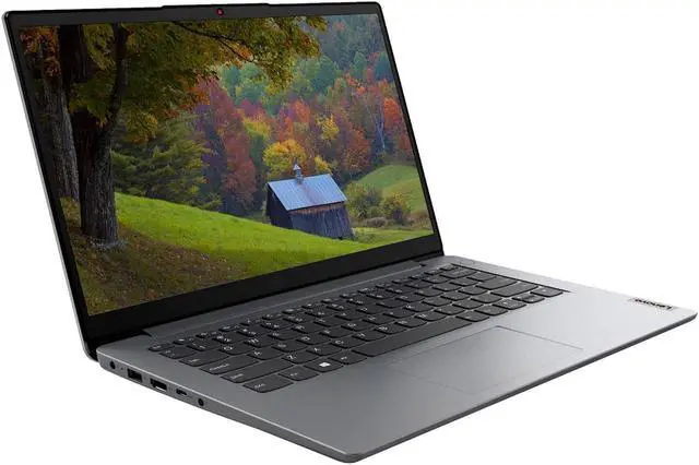 Alt view image 10 of 15 - Lenovo - Ideapad 1i 14.0" HD Laptop - Celeron N4020 - 4GB Memory - 64GB eMMC - Cloud Grey
Notebook