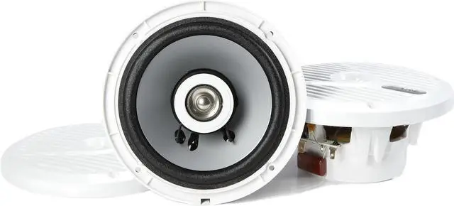 Alt view image 12 of 13 - Alpine SPS-M601W 6.5” Coaxial 2-Way Marine Speaker – White