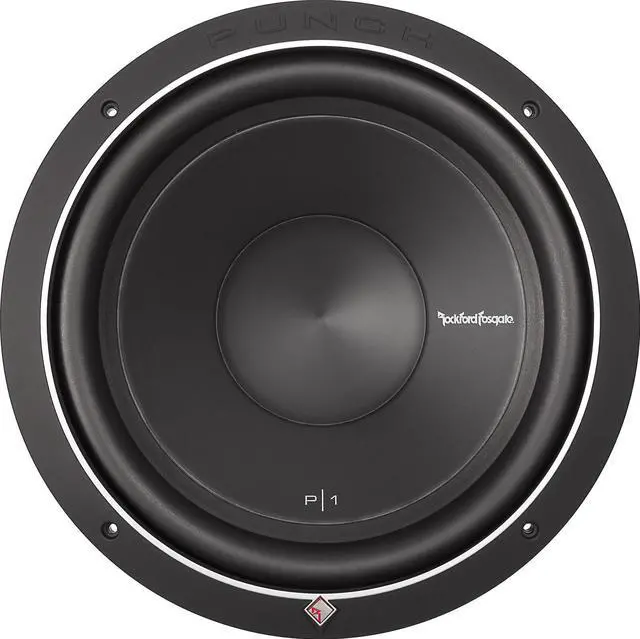 Alt view image 9 of 9 - Rockford Fosgate P1S4-15 Punch 15 P1 4-Ohm SVC Subwoofer