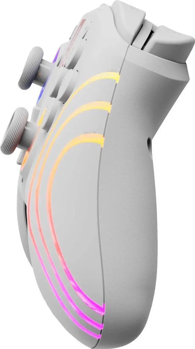 Alt view image 2 of 6 - PDP - Afterglow Wave Wireless Controller For Nintendo Switch, Nintendo Switch - OLED Model - White