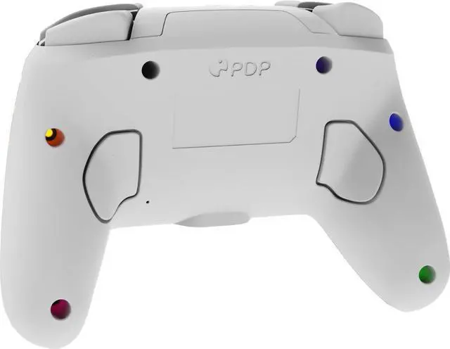 Alt view image 3 of 6 - PDP - Afterglow Wave Wireless Controller For Nintendo Switch, Nintendo Switch - OLED Model - White