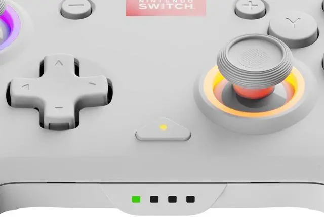 Alt view image 5 of 6 - PDP - Afterglow Wave Wireless Controller For Nintendo Switch, Nintendo Switch - OLED Model - White